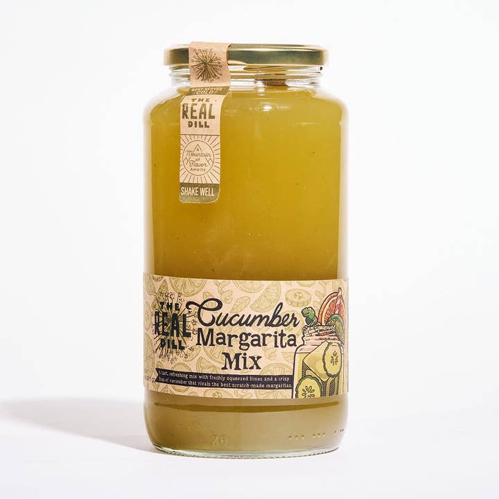 Cucumber Margarita Mix, 32 oz for wholesale by The Real Dill