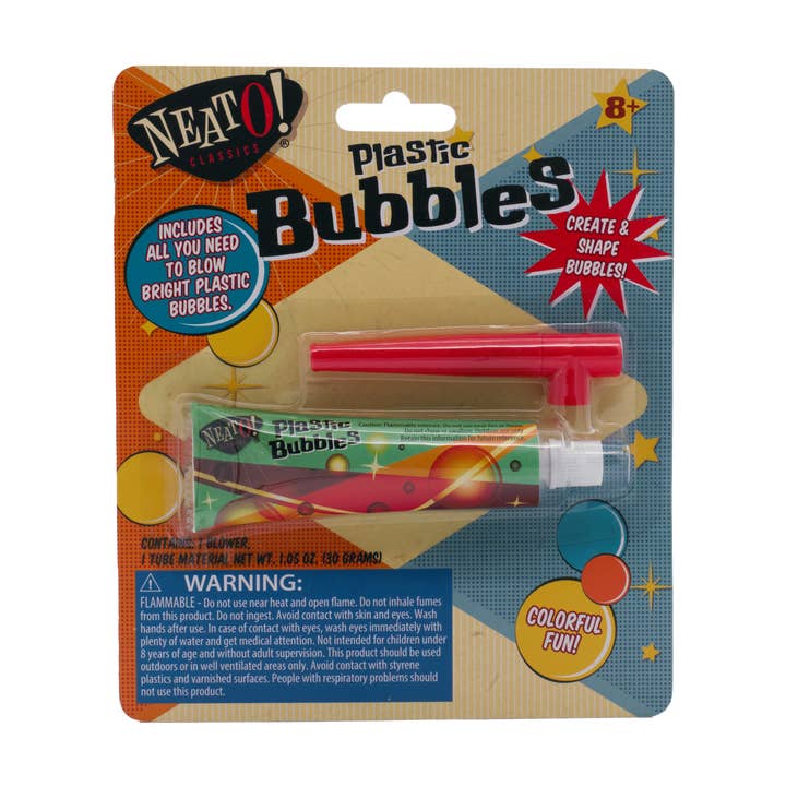 Neato! Plastic Bubbles, Blow & Shape Your Own- Retro Classic and other Purchase Wholesale super blow pops. Free Returns & Net 60 Terms on Faire trending on Faire.