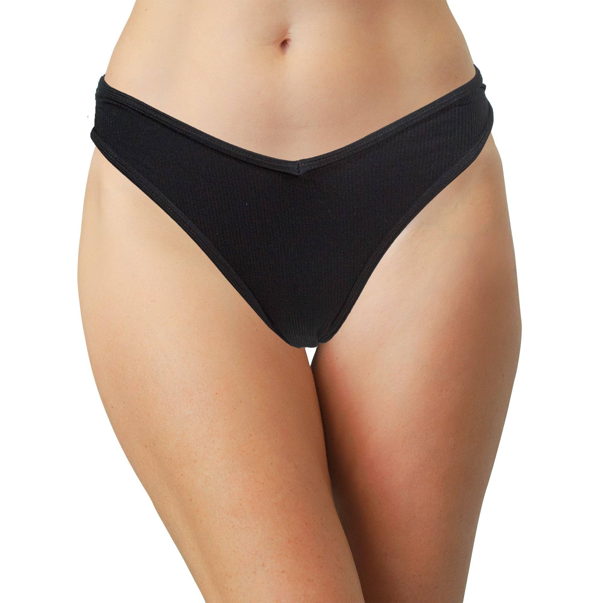 Teri Lingerie's Love Libby Panties - Wholesale Underwear - Women's - Modal V-Thong, XS-2X6