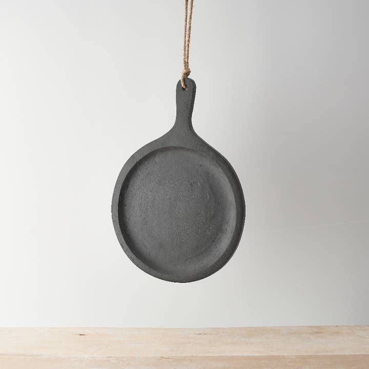 Pizarra negra con asa, 30 cm para venta al por mayor de Gainsborough Giftware x Portland Living