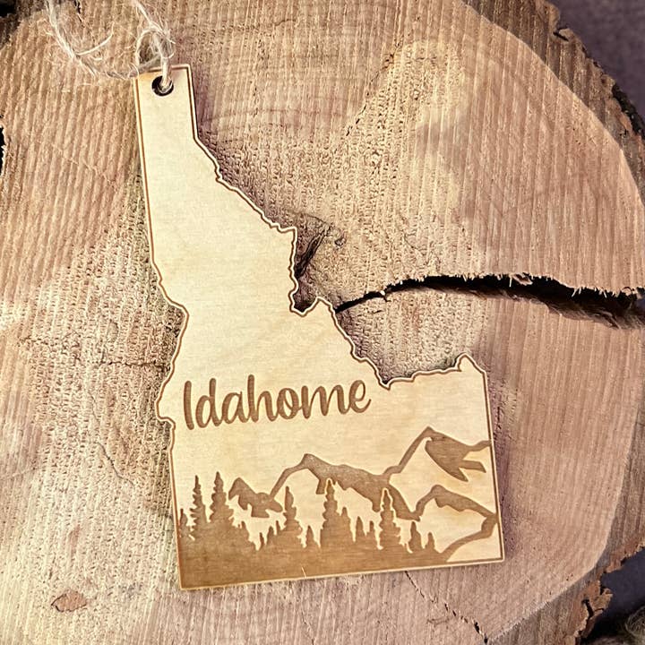 Ornement Idahome pour la vente par Chamness' Crafty Corner