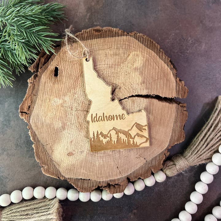 Idahome Ornament for wholesale by Chamness' Crafty Corner
