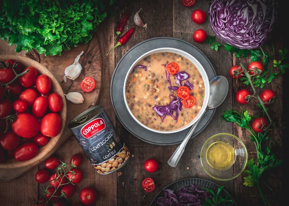 Gourmica – wholesale Bönor – Coppola Linser (400g)1