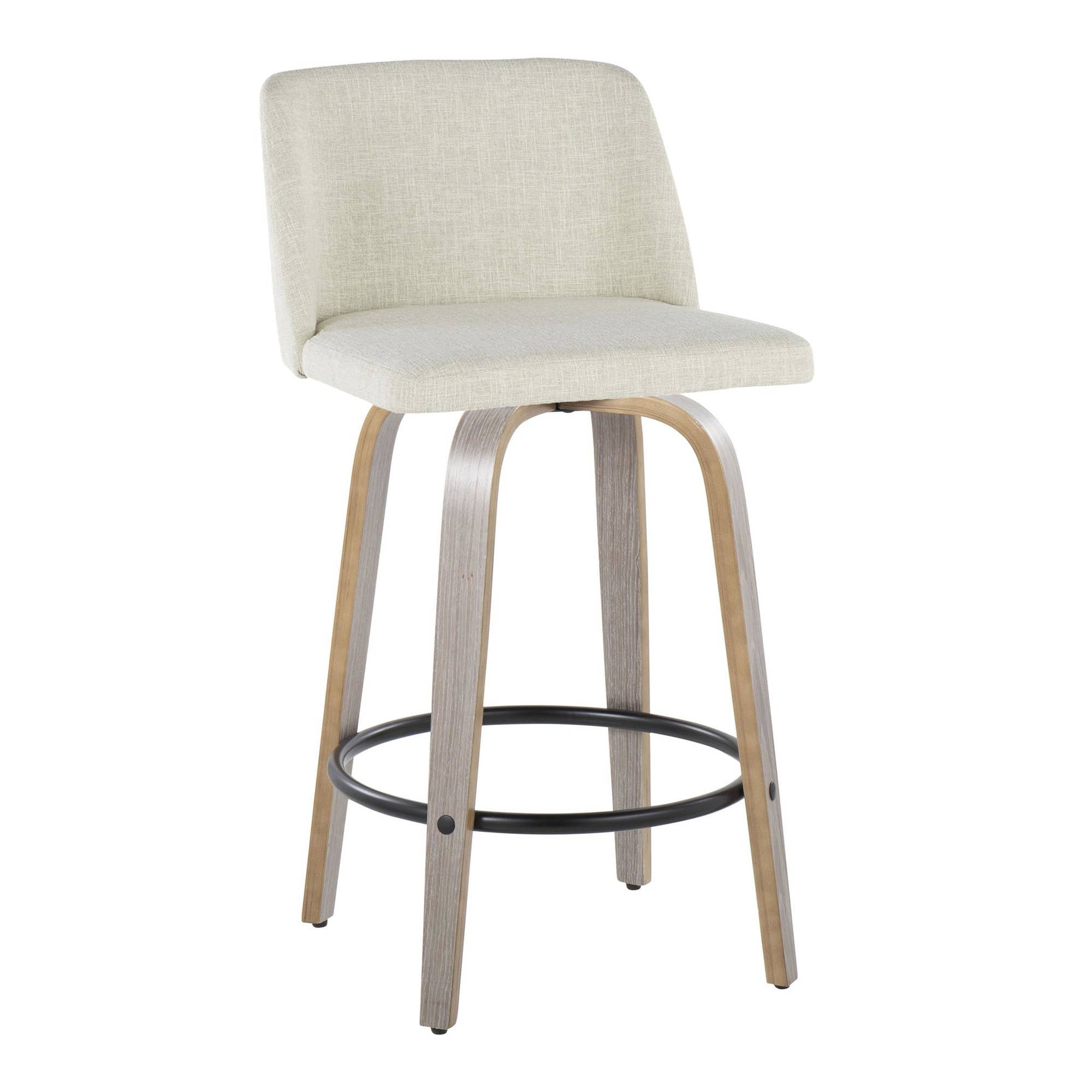 LumiSource and Grandview Gallery - Wholesale Stool - Toriano 26" Fixed Height Counter Stool Q - Set of 224
