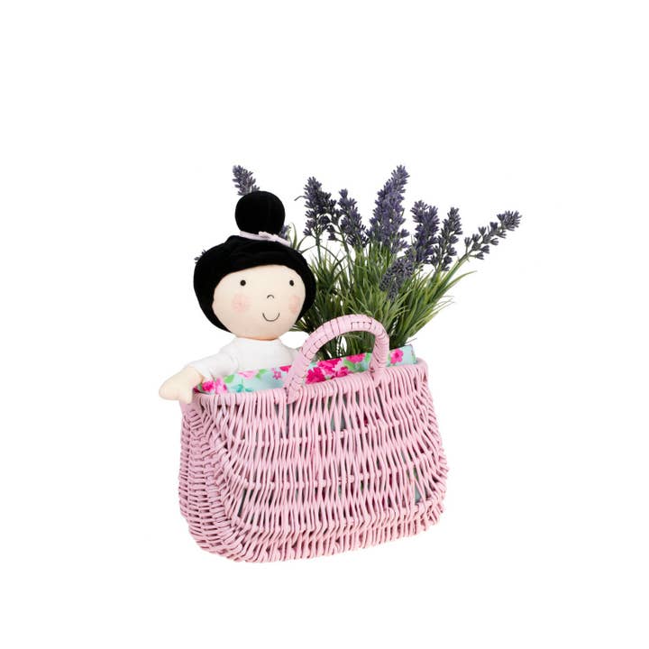 The Wicker Stories - Wholesale Basket - Kids & Baby - Painted Wicker Bag, Rectangular Basket Bag, Accessories8