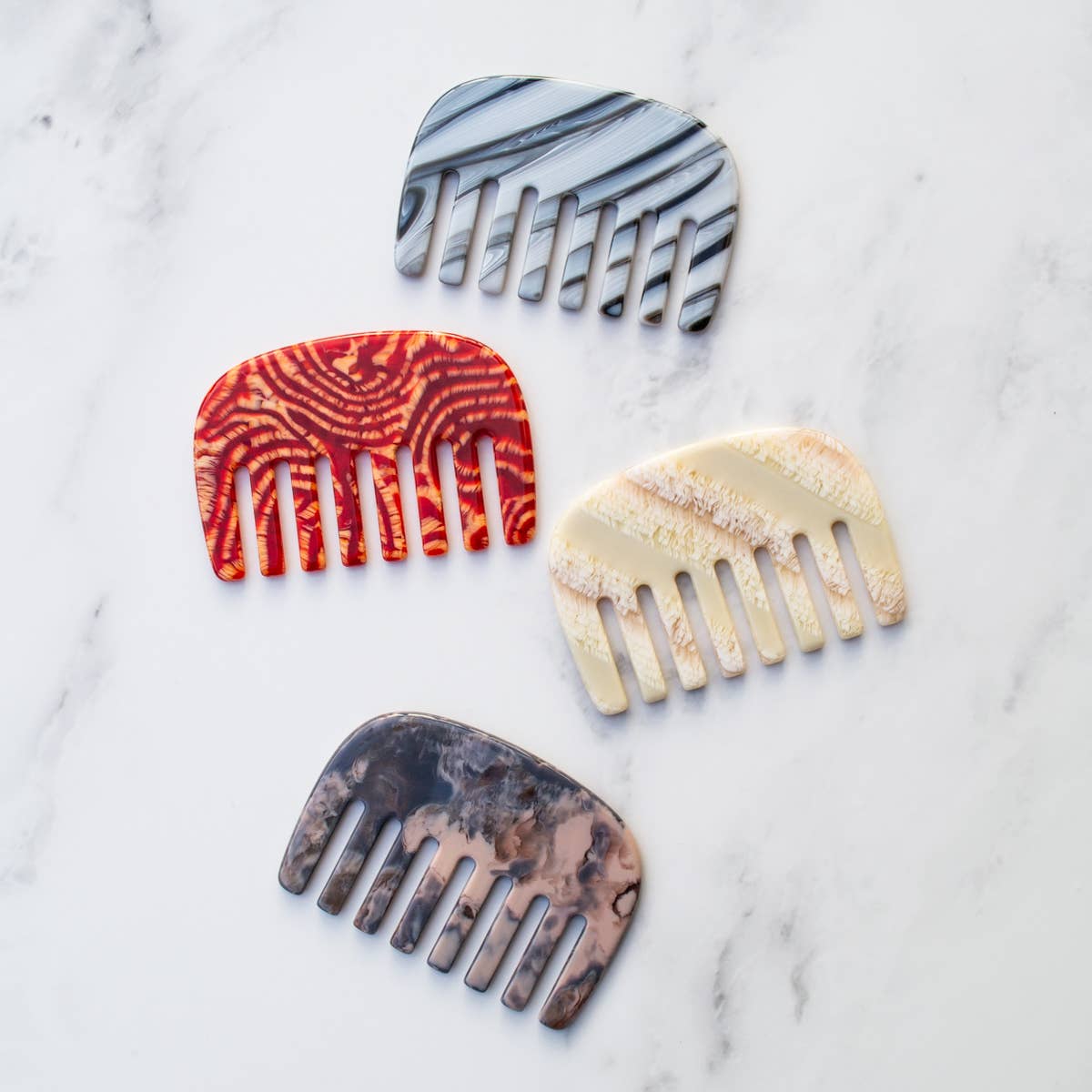 Tiepology – Escova/pente por atacado – Pente de cabelo de acetato de celulose Eco elefante5