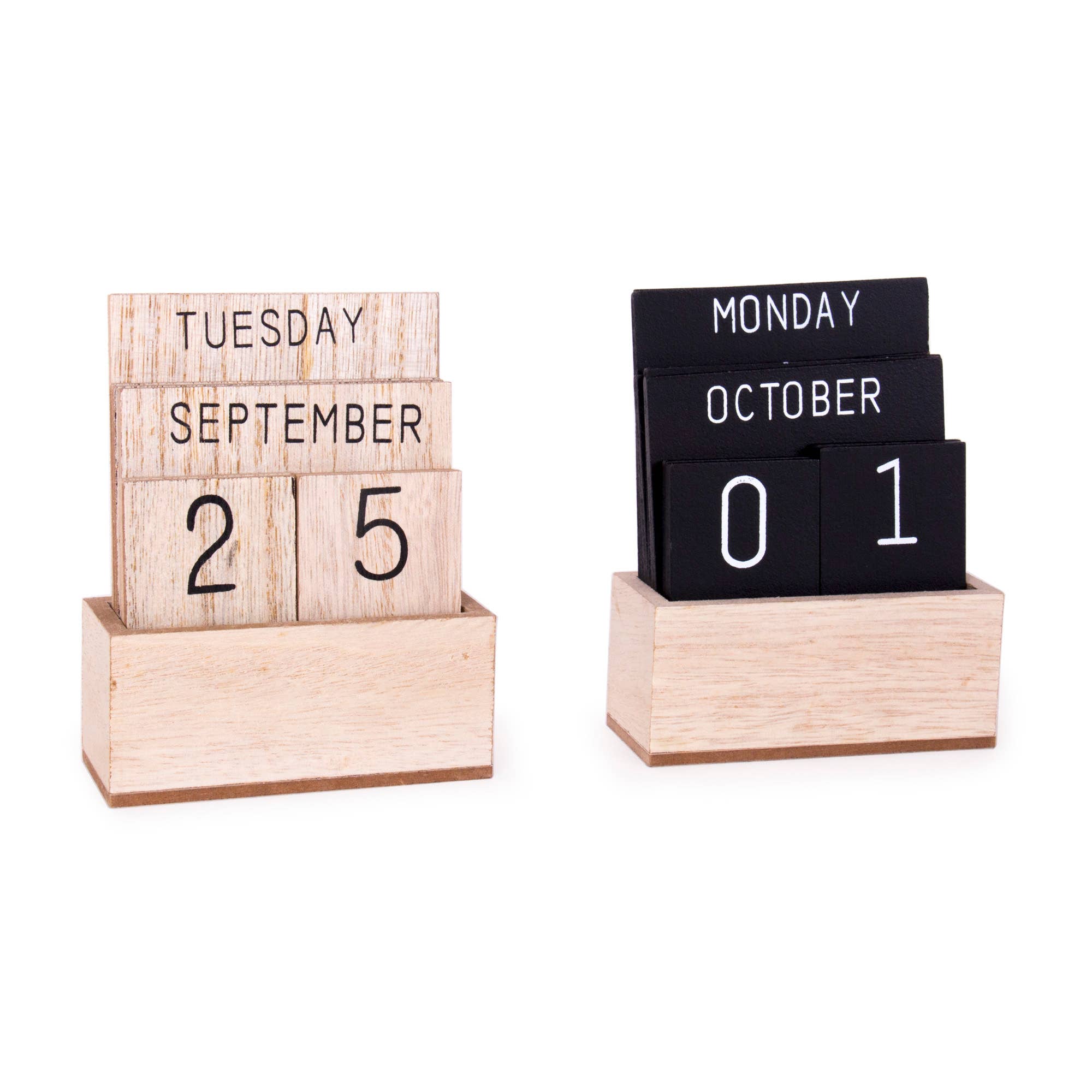 Helio Ferretti - Vendita all'ingrosso Calendario - Piccolo calendario perpetuo in legno HF0