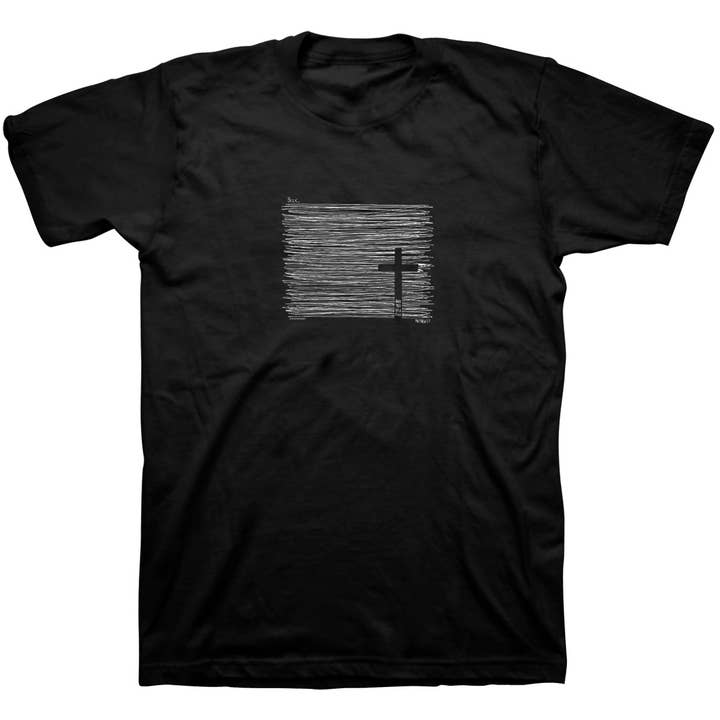 Black Kerusso Christian T-Shirt Seek for wholesale on Faire