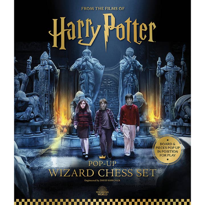 Harry Potter : Le jeu d'échecs du sorcier en pop-up - SOLDES ! pour la vente par Insight Editions - #1 Pop Culture Publisher