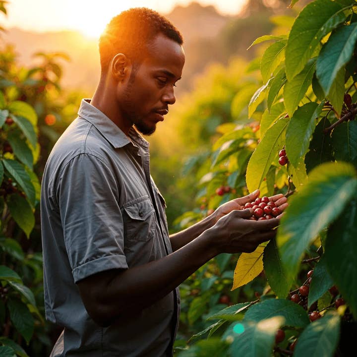 Trent Allen Gourmet Coffee – wholesale Coffee beans – Ethiopia Natural Sidama Coffee1