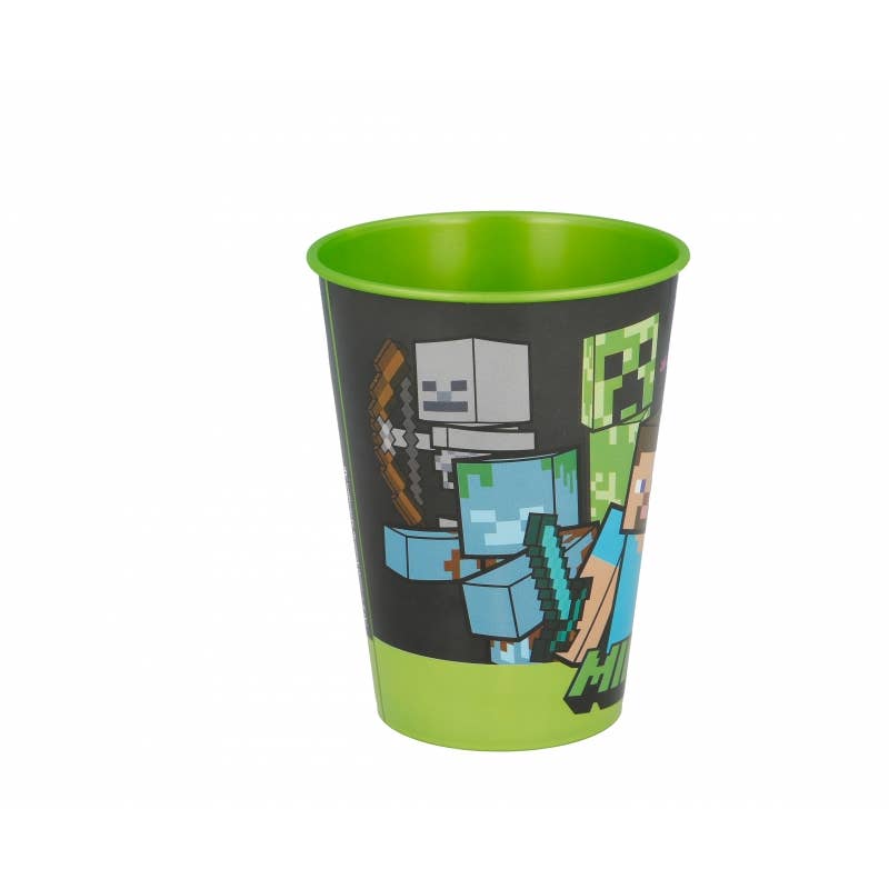 Stor - Wholesale Drinking Glass/Cup - Kids & Baby - Stor Easy Small Glass 260 ml Minecraft2
