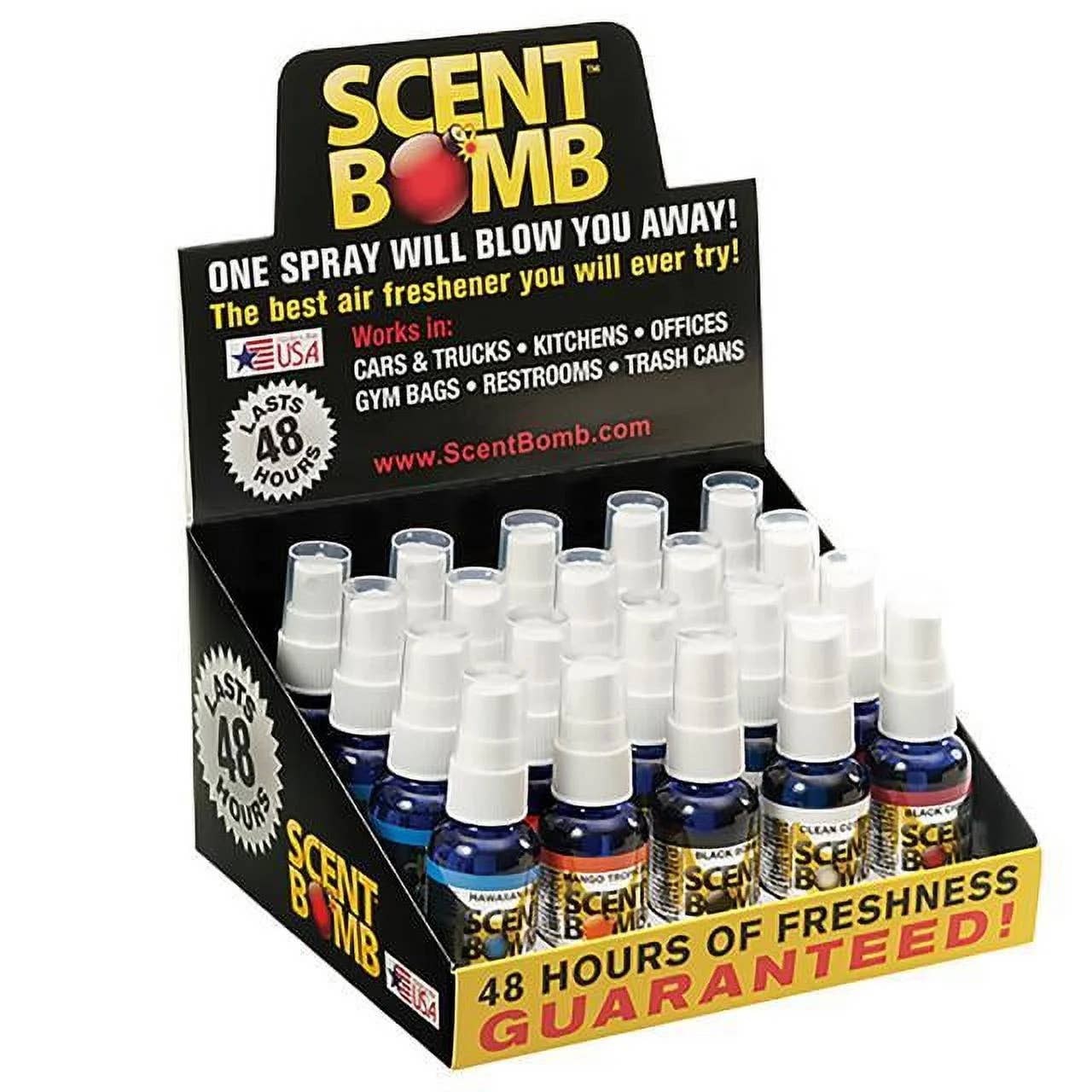 Majestic Wholesale - Wholesale Air Freshener - Scent Bomb Air Freshener 20CT Box – Assorted Scents0