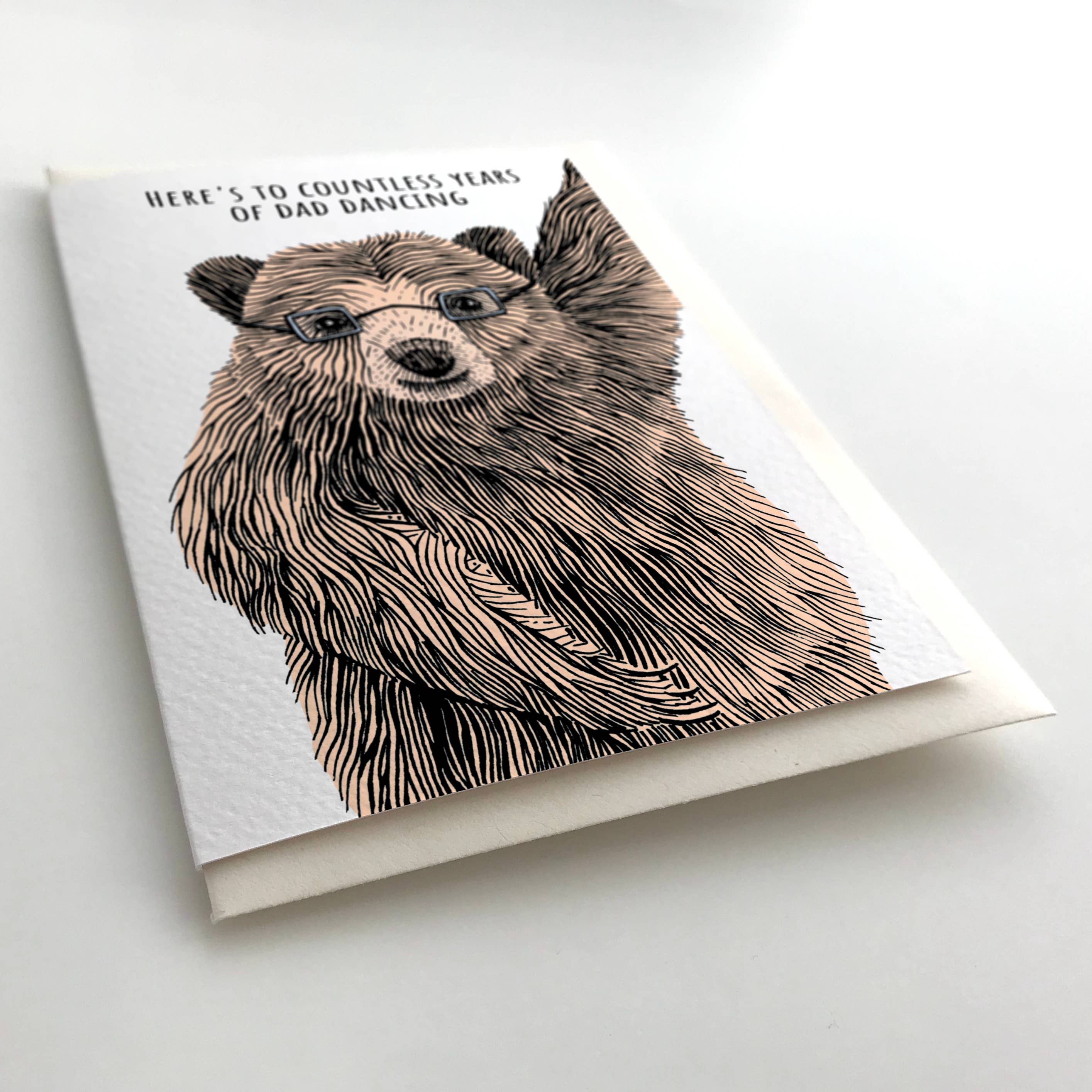 Oliver Stockley - Wholesale Father's Day Card - Father’s Day Bear Card3