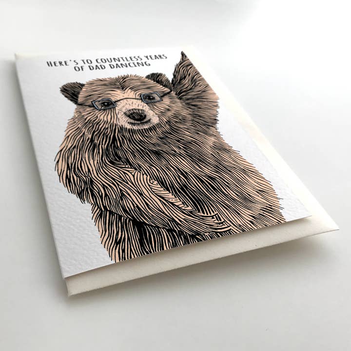 Oliver Stockley - Wholesale Father's Day Card - Father’s Day Bear Card3