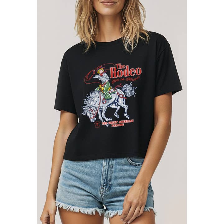 TOP CURTO GRÁFICO DE RODEIO por atacado de STARCHIS