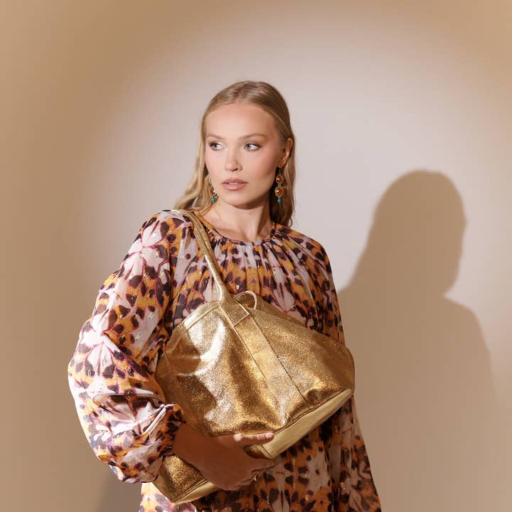 Piti Cuiti - Wholesale Schoudertas - Dames - WINONA GOUDEN SHOPPER