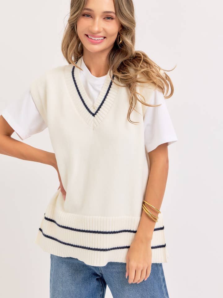 Sweet Lovely by Jen - Wholesale Knit Sweater - Women's - EFFORTLESSLY ESSENTIAL KNIT TOP/VEST5