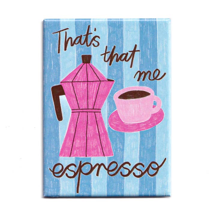 Aimant Espresso pour la vente par Neighbourhood Press