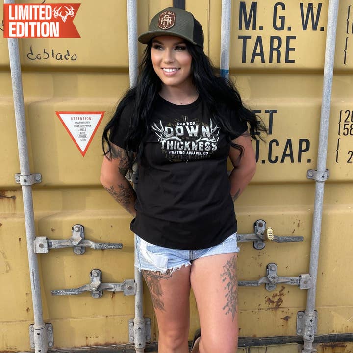 Damen-T-Shirt mit Daunen und Dicke für den Großhandel von Rak•Adx Hunting Apparel