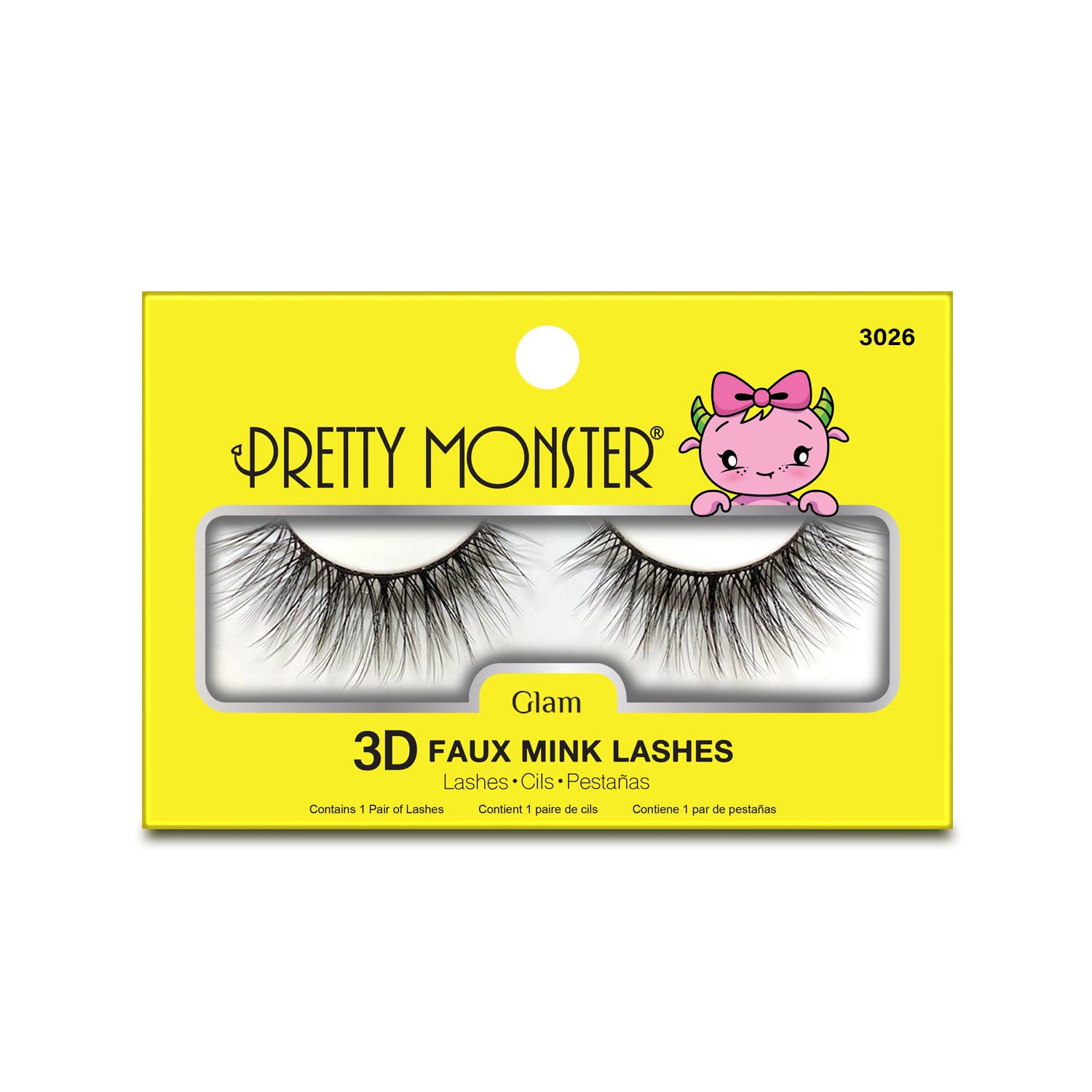 Rude Cosmetics – wholesale False/fake eyelashes – Pretty Monster Lashes Tabletop Display Set B, 108 pcs28