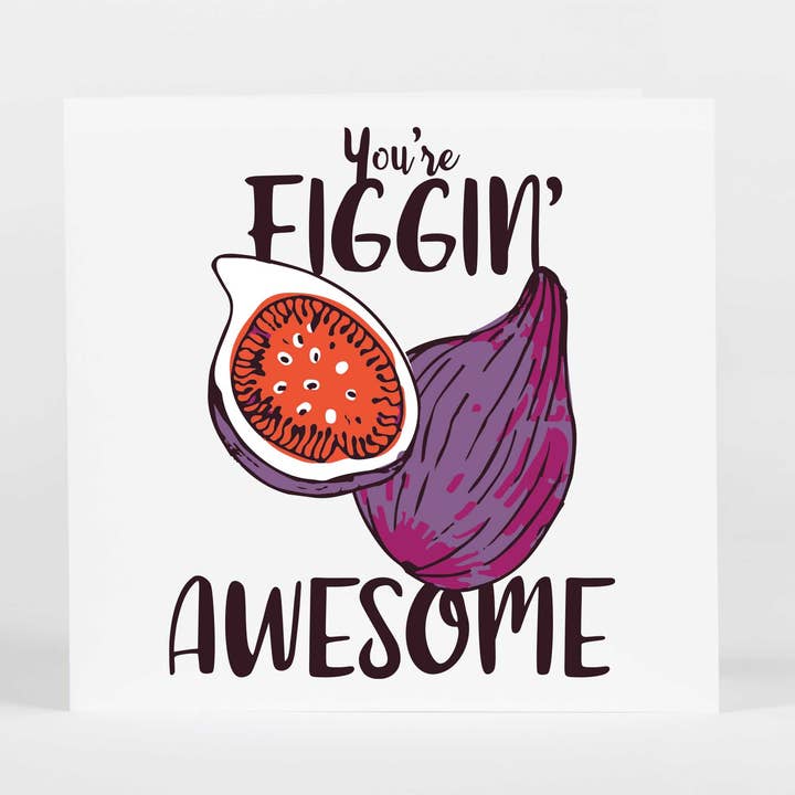 Du er Figgin' Awesome kabinet for engroshandel hos Potluck Press