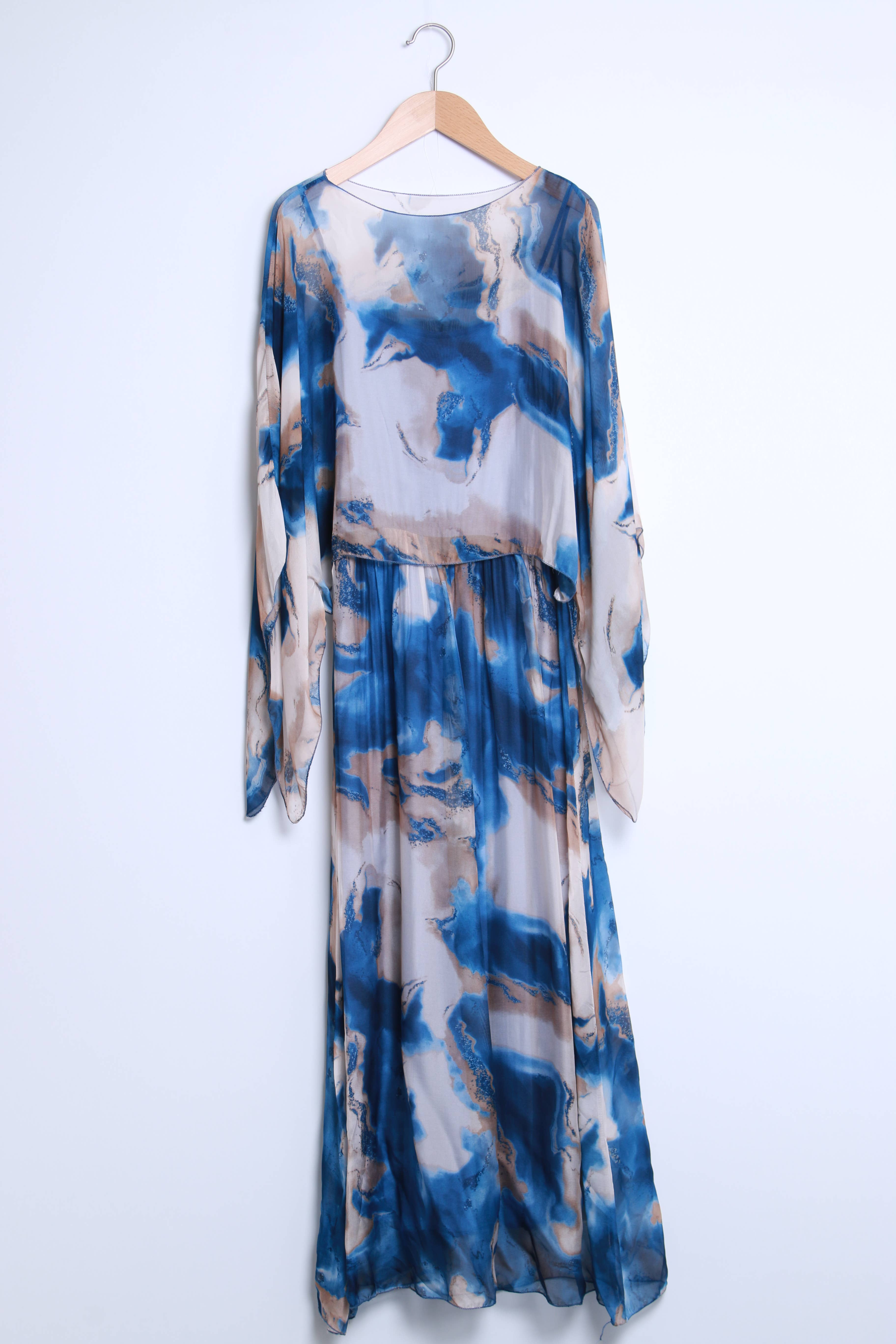 Shyloh - Wholesale Dress - Women's - 2-in-1 printed silk dress 3046825