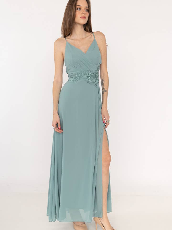 Vestido de noche largo - 642 para venta al por mayor de Marie June