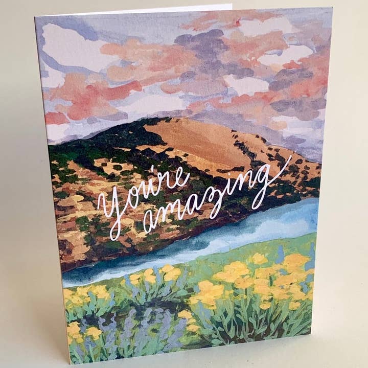 Little Salt Wagon - Vente Carte de vœux classique - Carte de vœux You're Amazing Nature Landscape5