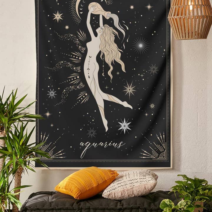 Nirvana Threads – wholesale Tapestry/textile – Aquarius Tapestry