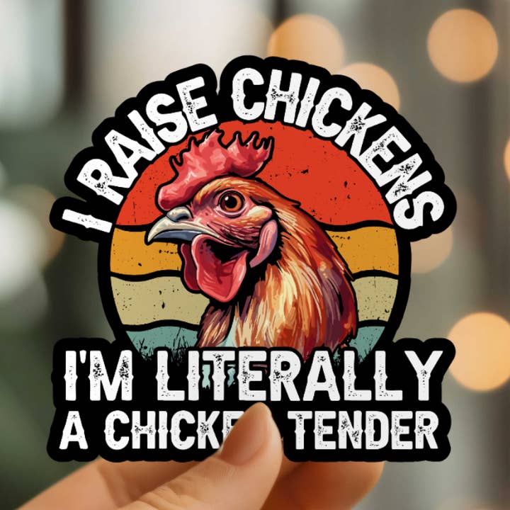 Mystical Monkey Toes – Adesivo por atacado – Adesivo engraçado de frango tenra0