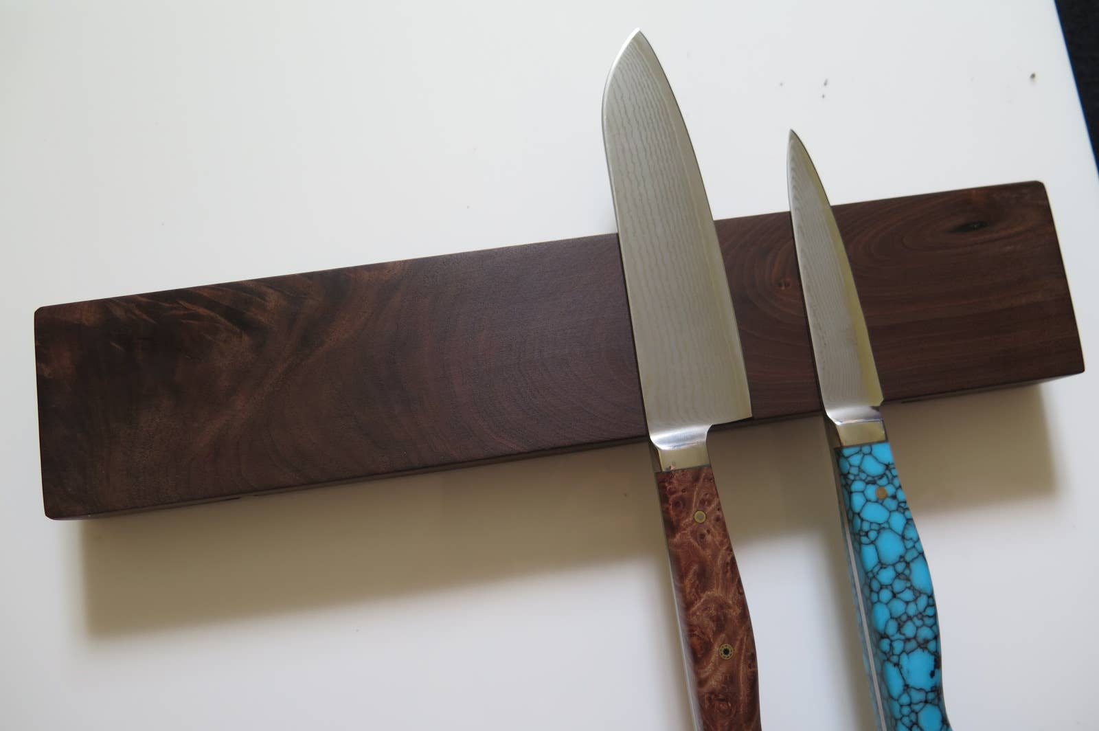 Ikigai Knives - Wholesale Knife Storage - Walnut Magnetic Knife rack6