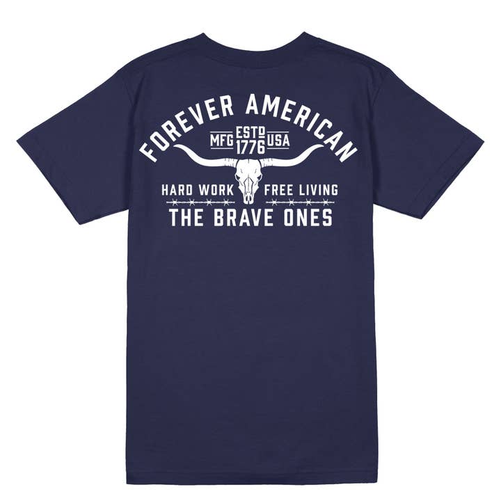 Pour toujours Américain-Marine pour la vente par The Brave Ones