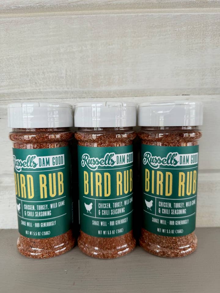 Dam Good Bird Rub pour la vente par Russell's BBQ