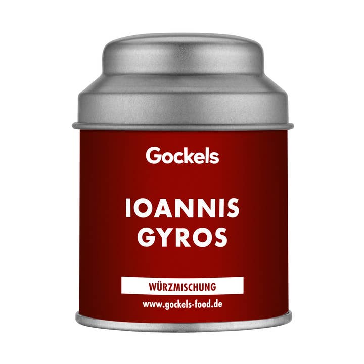 Épices Ioannis Gyros pour goût authentique pour la vente par Gockels Genussmanufaktur