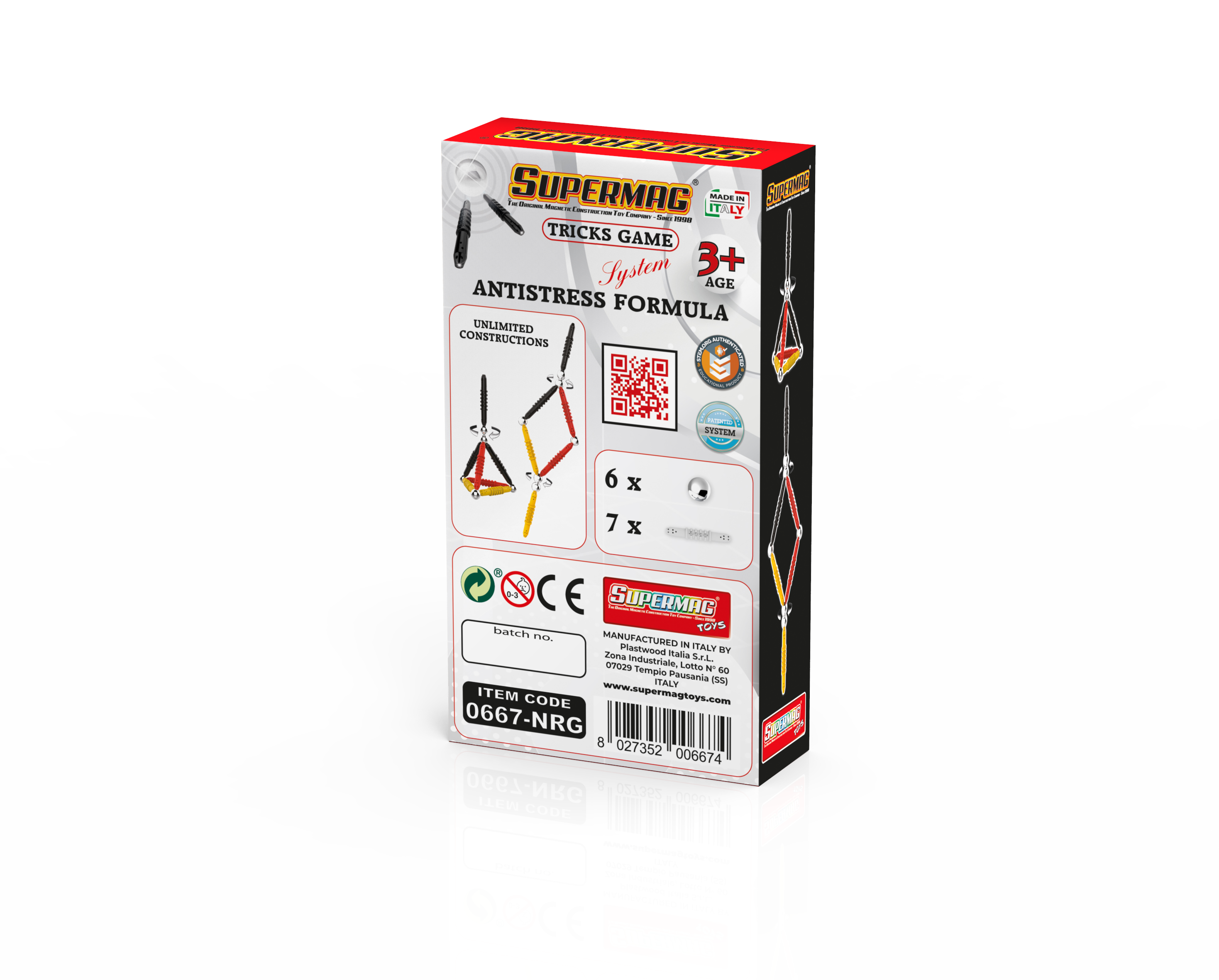 Plastwood Italia - Supermag Toys - Wholesale Classic Toy - Kids - SUPERMAG TRICK GAME SYSTEM - FULL COUNTER DISPLAY12