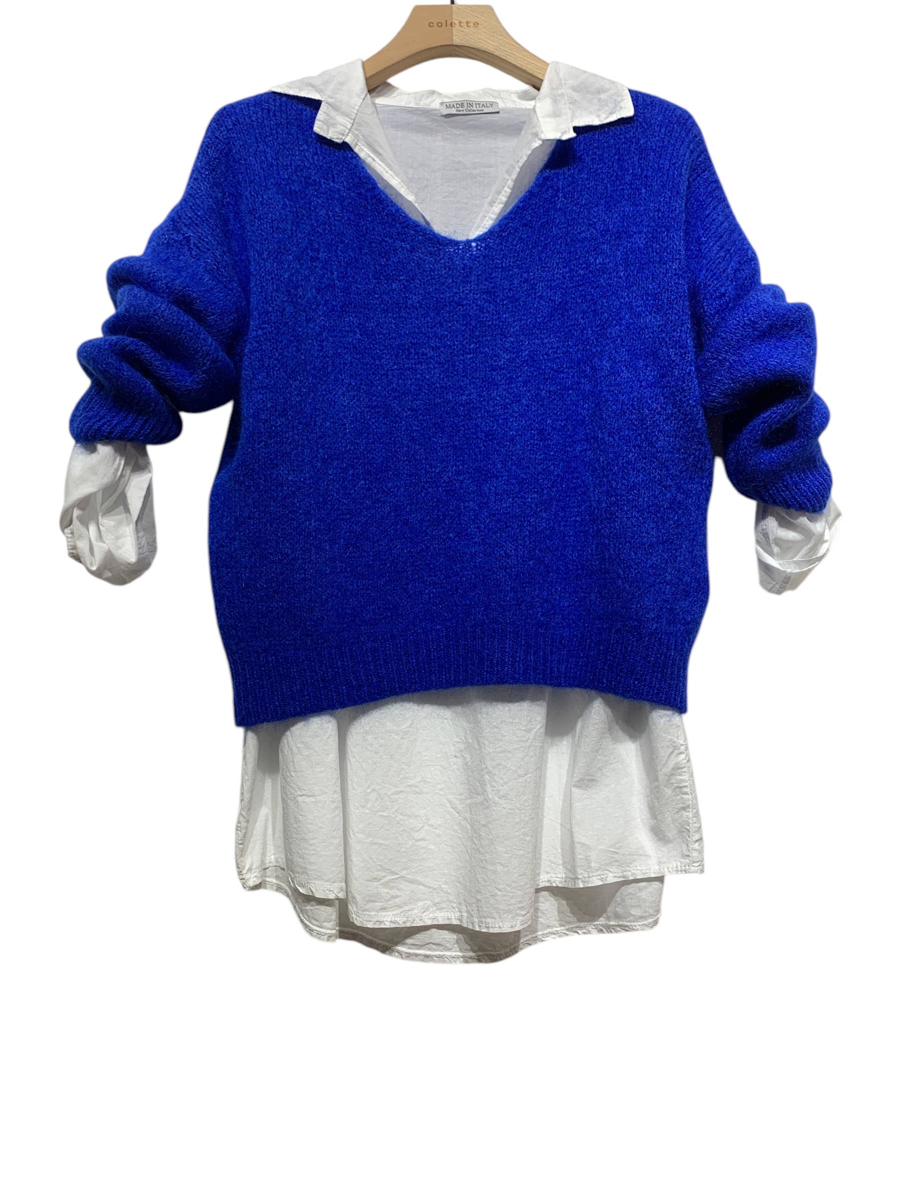 LINEN & COTTON HOUSE – Engroshandel Pullover - Dame – Pullover 6071SPRING SOMMER TØJ DOBBELTE DELE1