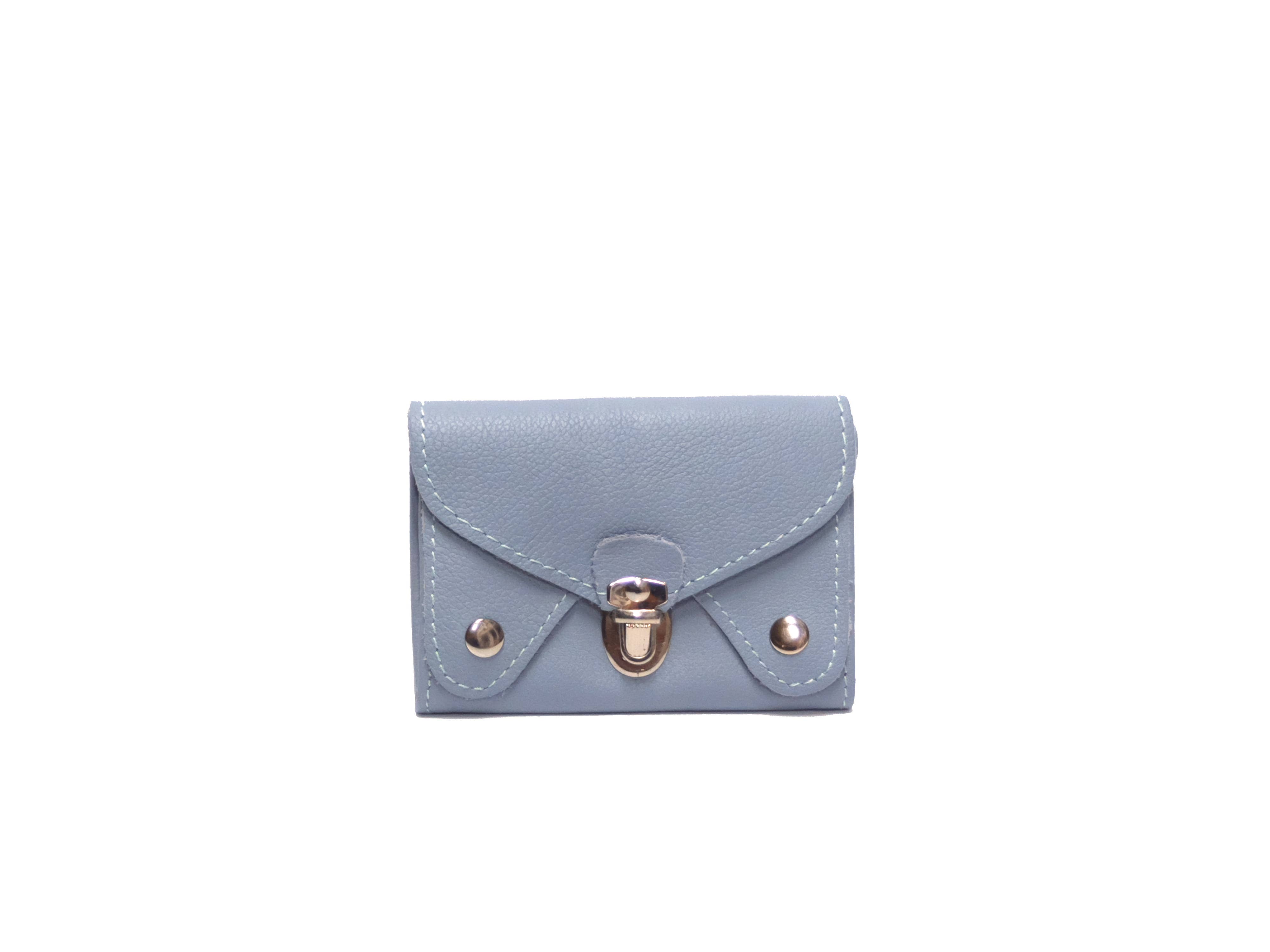 Royal marais - Wholesale Coin Purse - Women's - Tuc triple flap wallet cowhide leather8