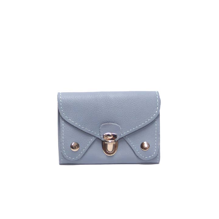 Royal marais - Wholesale Coin Purse - Women's - Tuc triple flap wallet cowhide leather8