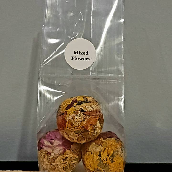 The Grateful Tea Co - Wholesale Health/Detox Tea - MINI Herbal Tea Balls, 3-Pack or Assortment