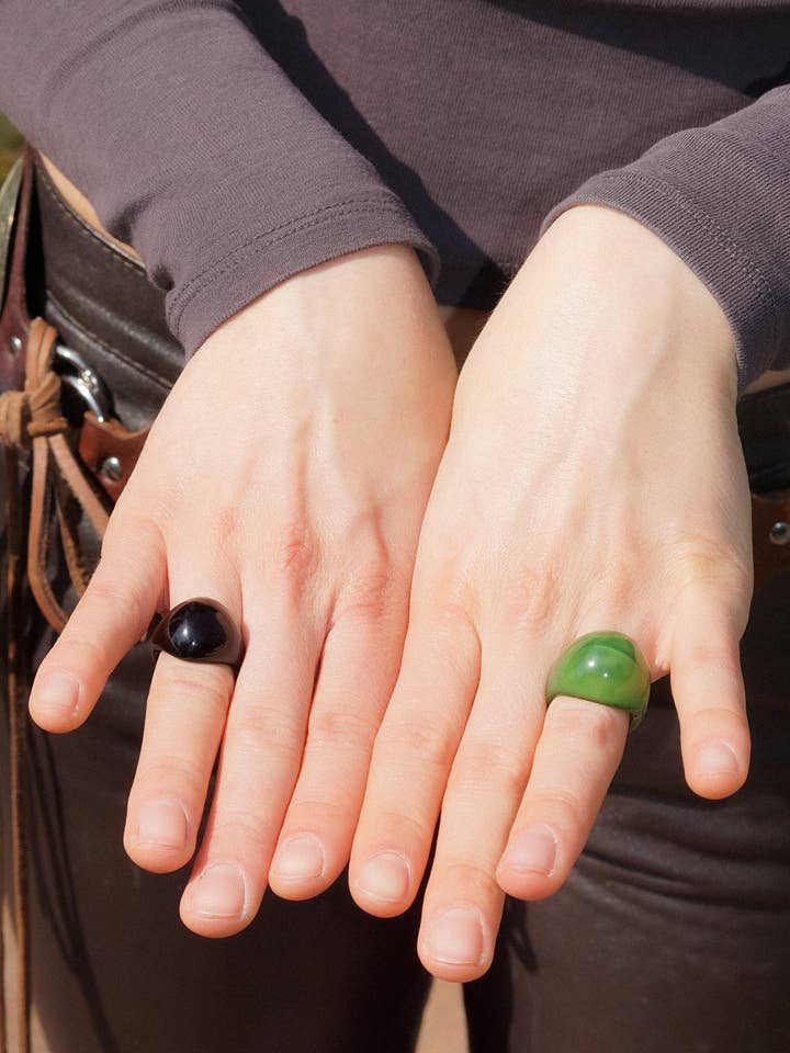 Anillos de Cúpula Retro para venta al por mayor de SOLI STUDIO