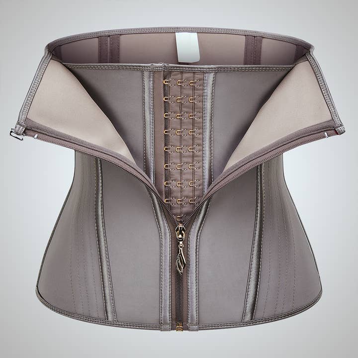 Curvy Fix - Vendita all'ingrosso Intimo modellante - Donna - Corsetto modellante in lattice a doppio strato4