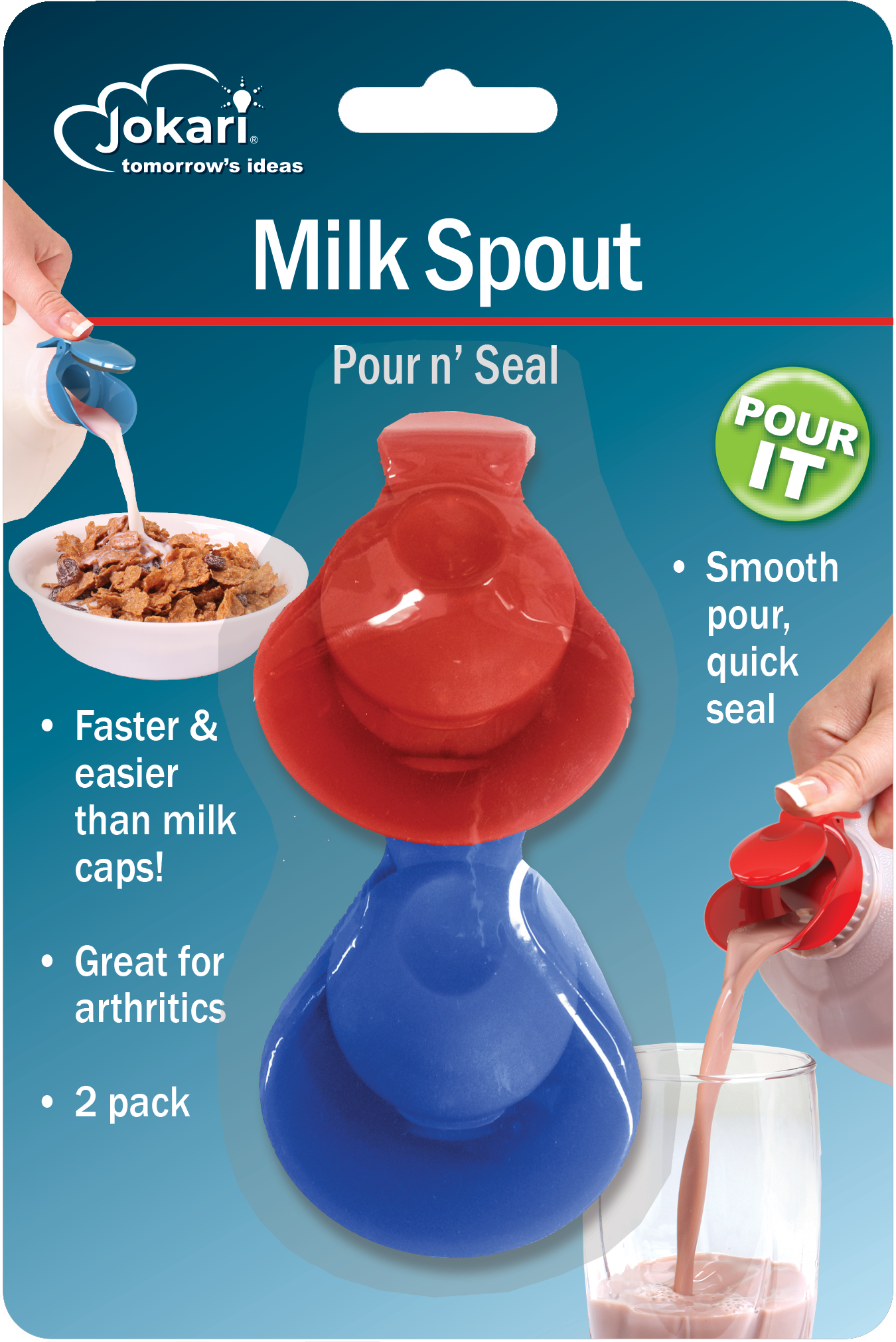 Jokari - Wholesale Kitchen Tool/Gadget - Milk Spout 2 pk1