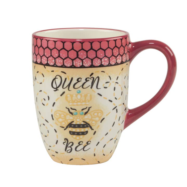 Certified International - Venta al por mayor Taza - Juego de 4 tazas Lolita Lady Boss de 16 oz
