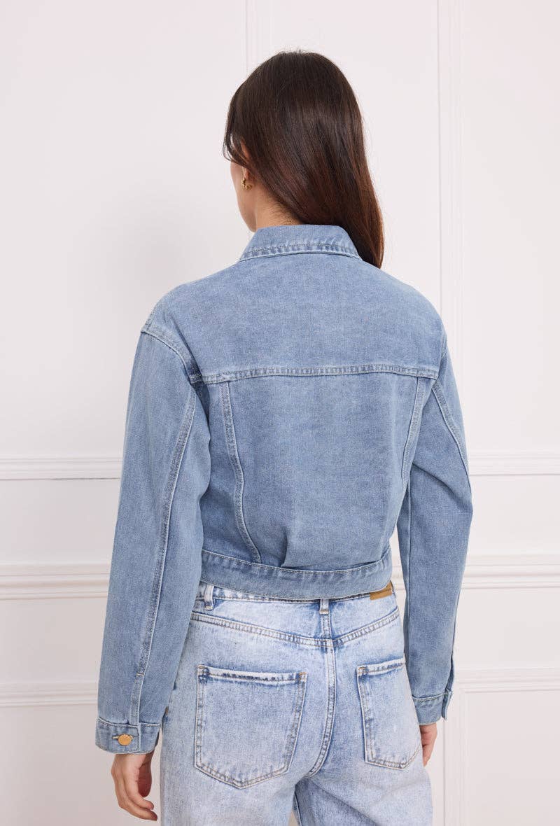 SOFTY - Wholesale Denim Jacket - Women's - Jeans jacket J50323