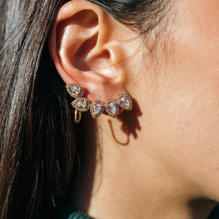 Eye Candy Los Angeles - Wholesale Cuff/Wrap Earrings - Negin Ear Climber Cuff1