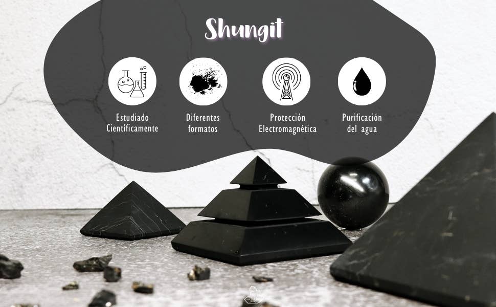 Vives de la Cortada S.L - Wholesale Spiritual stone/crystal - Mat Rectangular Shungite Adhesive Plate2