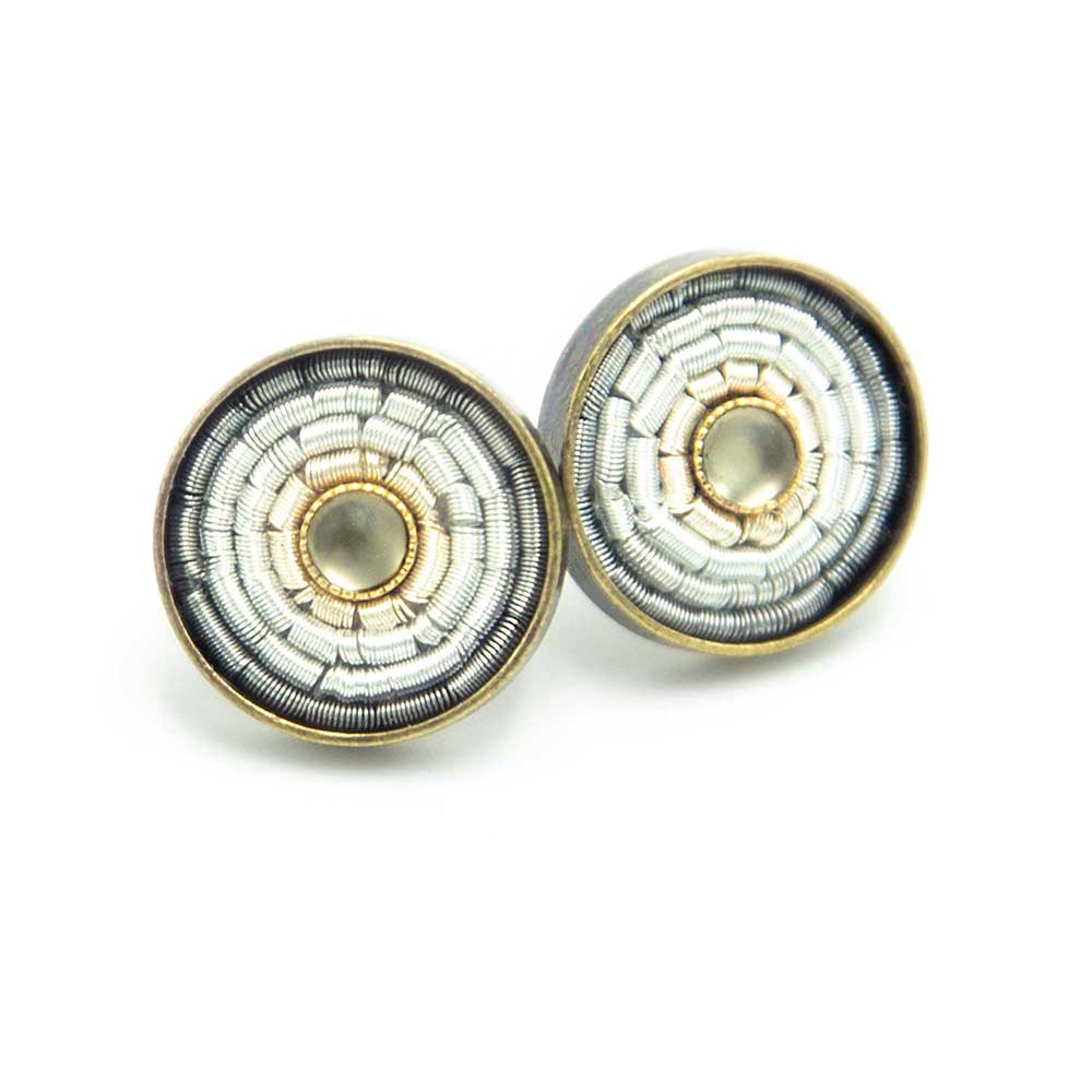 Sergio Engel jewellery – Brincos de pino por atacado – Brincos coloridos antigos Índia 0415