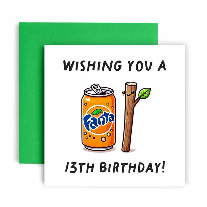 Huxters - Wholesale Birthday Card - Have a Fanta-Stick Birthday Age Card0