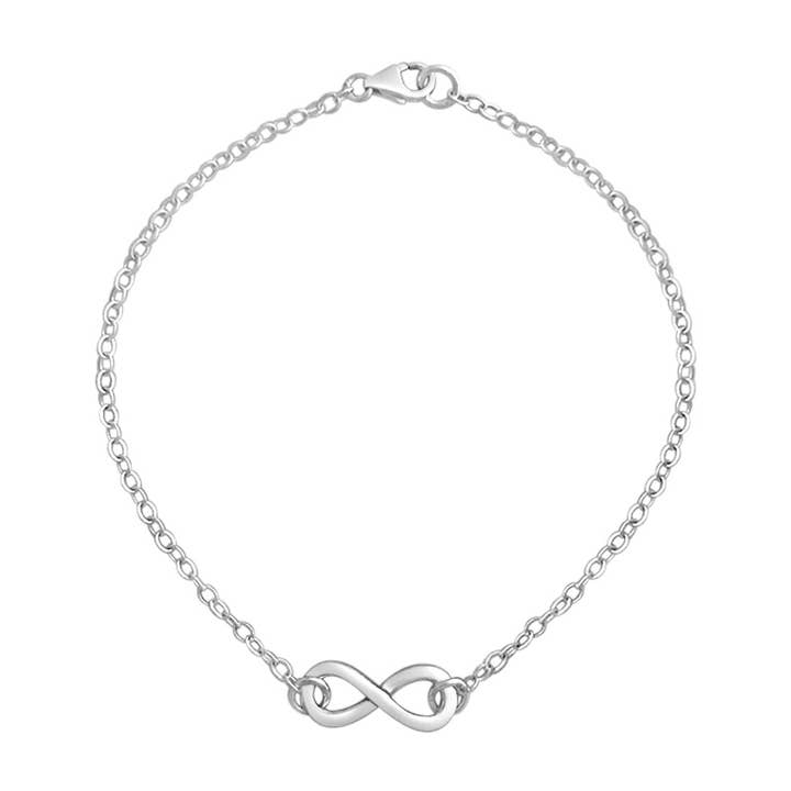 Infinity Link Charm Bracelet for wholesale by Kavalis