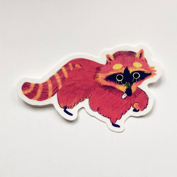 tvättbjörn klistermärke för wholesale av Bish Please